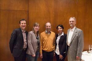 Martin Körner, Julia Möhrmann, Dieter Maier, Arezoo Jalali und Holger Apel