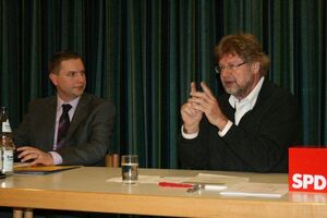 v.l. Matthias Tröndle, Prof. Michael von Hauff