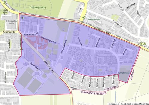 Quartiersteckbrief Sillenbuch - Heumaden Süd